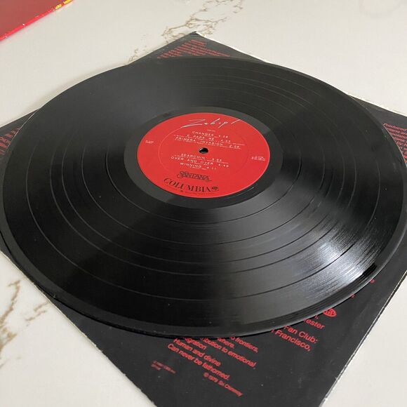 3/$21 Vintage Santana – Zebop 1981 Vinyl LP Columbian Record - Picture 8 of 11